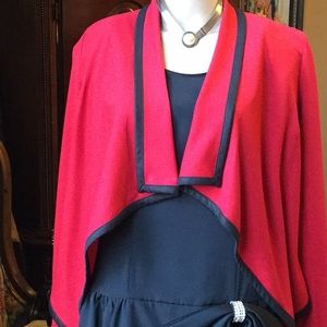 Red lightweight jacket